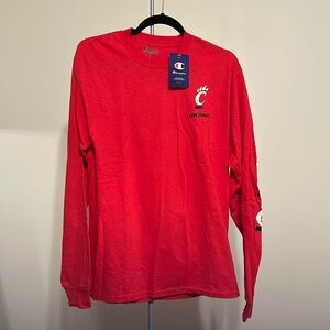 NWT Champion Long Sleeve University of Cincinnati